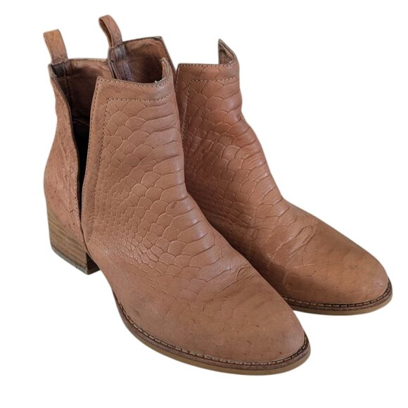 Jeffrey Campbell - ORILEY - Leather Low Rise Boots/Booties - Size 6.5 - Picture 1 of 12